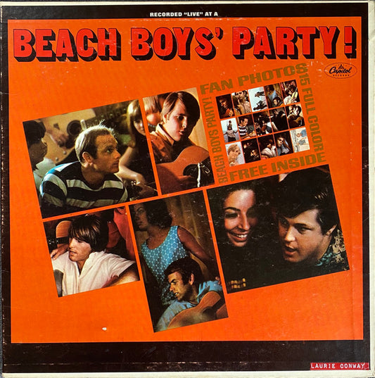 The Beach Boys : Beach Boys' Party! (LP, Album, Mono, Scr)