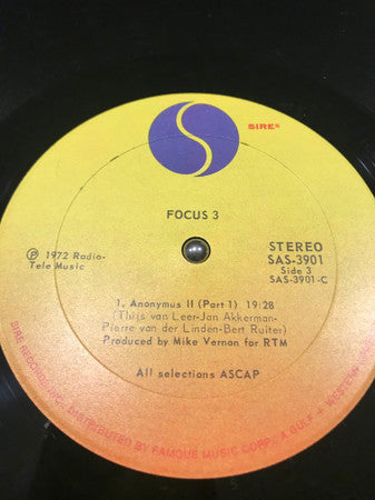 Focus (2) : Focus 3 (2xLP, Album, Ric)