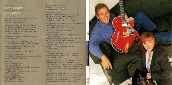 Suzy Bogguss & Chet Atkins : Simpatico (CD, Album, Club)