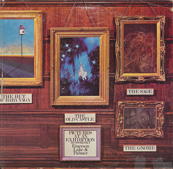 Emerson, Lake & Palmer : Pictures At An Exhibition (LP, Album, RI )