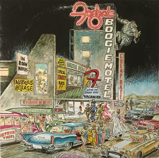 Foghat : Boogie Motel (LP, Album, Spe)