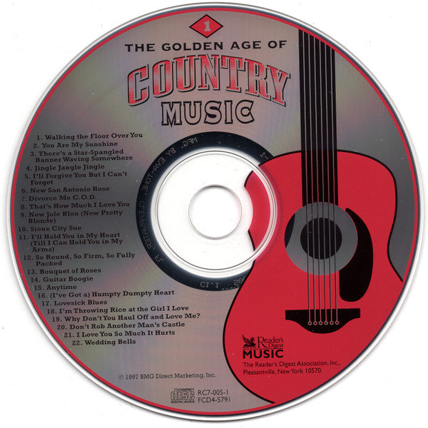 Various : The Golden Age Of Country Music (4xCD, Comp)