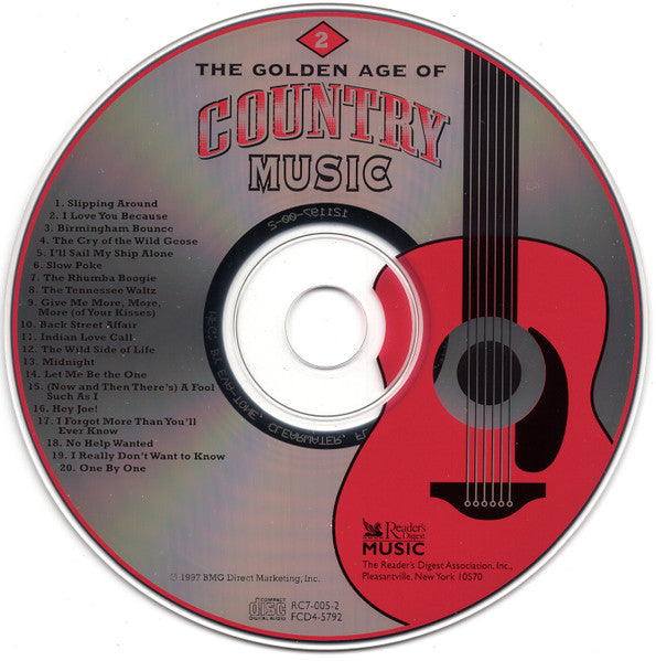 Various : The Golden Age Of Country Music (4xCD, Comp)