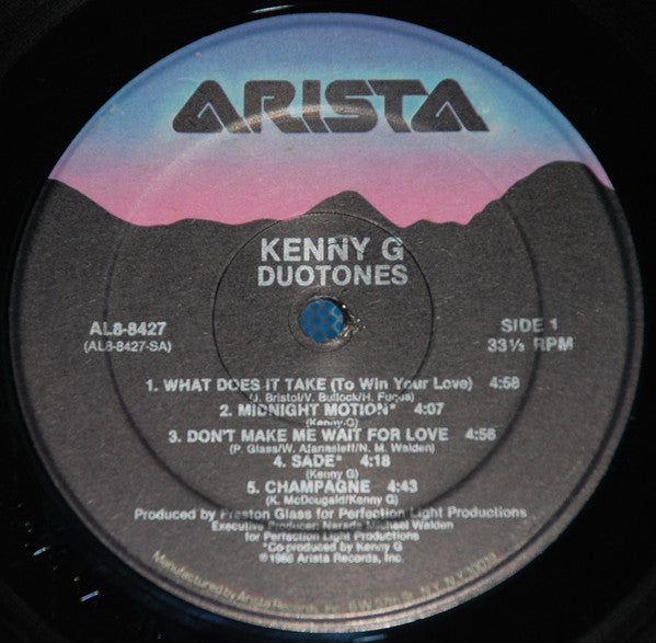 Kenny G (2) : Duotones (LP, Album, Hau)