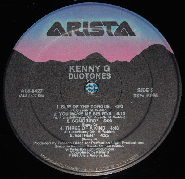 Kenny G (2) : Duotones (LP, Album, Hau)