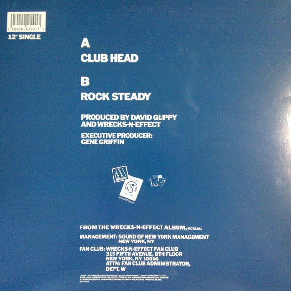 Wrecks-N-Effect : Club Head / Rock Steady (12")