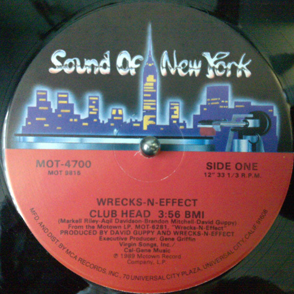 Wrecks-N-Effect : Club Head / Rock Steady (12")