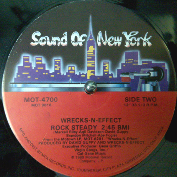 Wrecks-N-Effect : Club Head / Rock Steady (12")