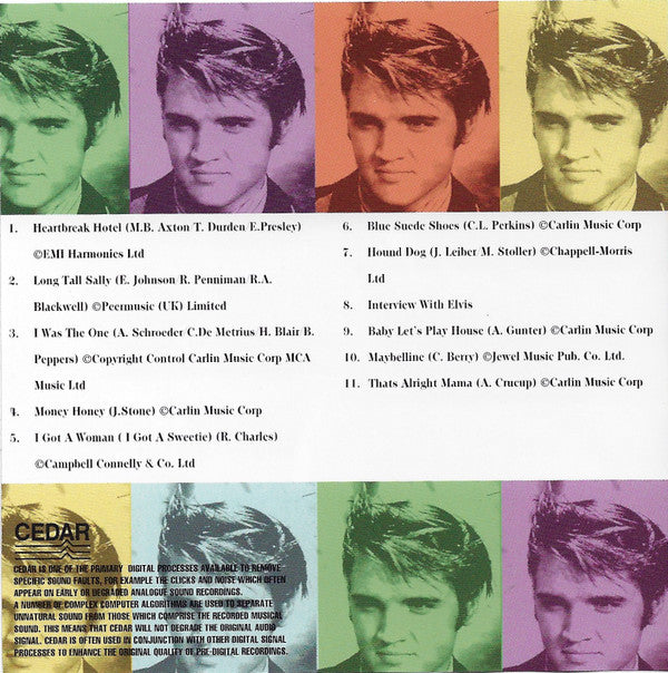 Elvis Presley : Elvis Presley Live (CD, Comp)
