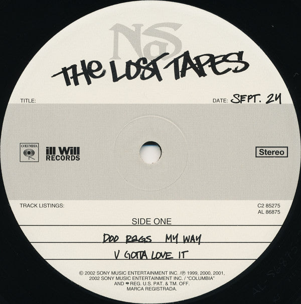 Nas : The Lost Tapes (2xLP, Album)