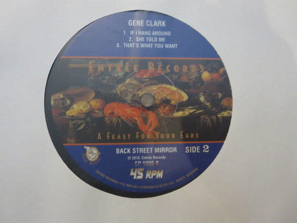 Gene Clark : Back Street Mirror (12", EP, Num, S/Edition)