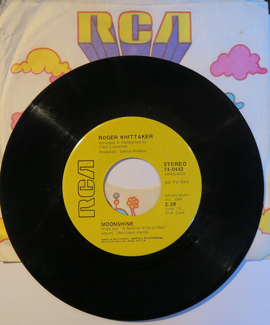 Roger Whittaker : Moonshine (7", Promo)