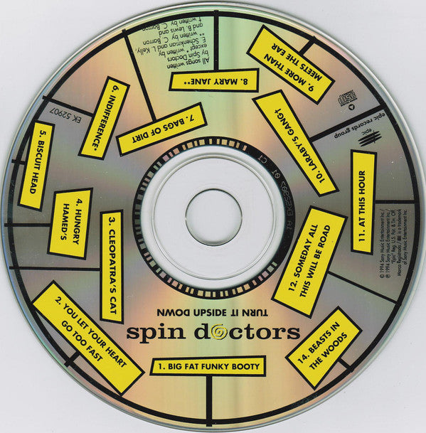 Spin Doctors : Turn It Upside Down (CD, Album)