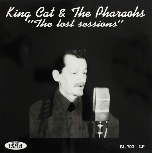 King Cat And The Pharaohs : The Lost Sessions (LP, Album, Red)