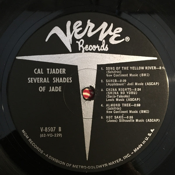 Cal Tjader : Several Shades Of Jade (LP, Album, Mono, Gat)