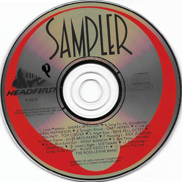 Various : Headfirst Sampler (CD, Album, Comp, Smplr)