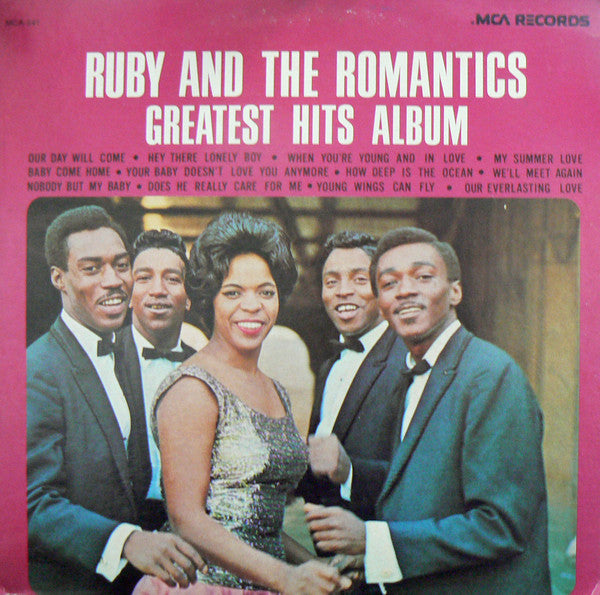 Ruby And The Romantics : Greatest Hits Album (LP, Comp, RE)