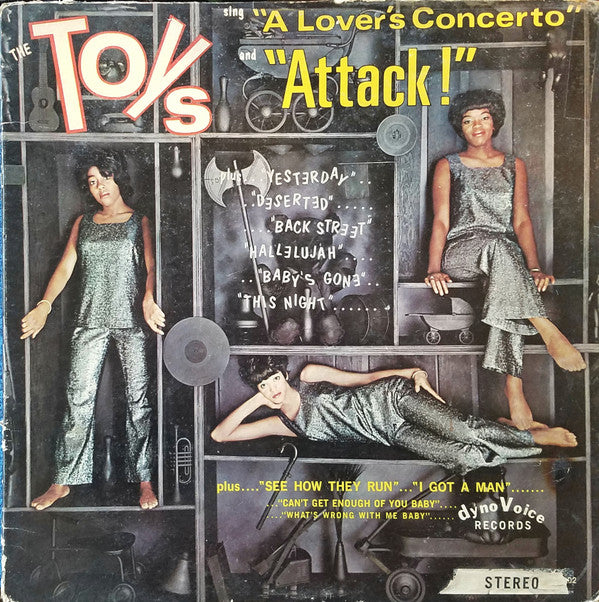 The Toys : The Toys Sing "A Lover's Concerto" And "Attack" (LP, Album)