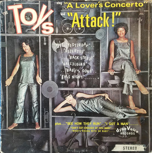 The Toys : The Toys Sing "A Lover's Concerto" And "Attack" (LP, Album)
