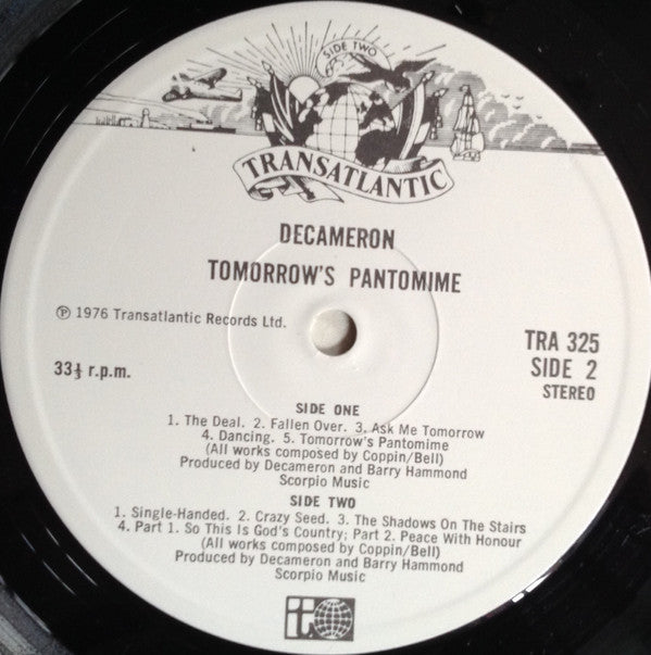 Decameron (3) : Tomorrow's Pantomime (LP, Album)