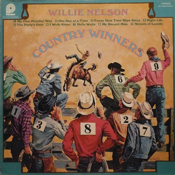 Willie Nelson : Country Winners (LP, Comp, RE)