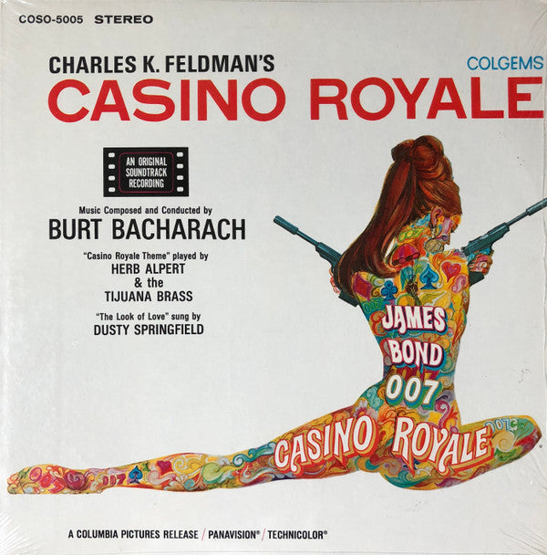 Burt Bacharach : Casino Royale (An Original Soundtrack Recording) (LP, Album, Ind)