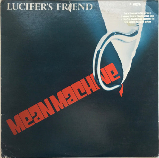 Lucifer's Friend : Mean Machine (LP, Album, Promo, All)