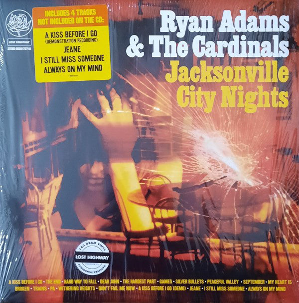 Ryan Adams & The Cardinals : Jacksonville City Nights (2xLP, Album)