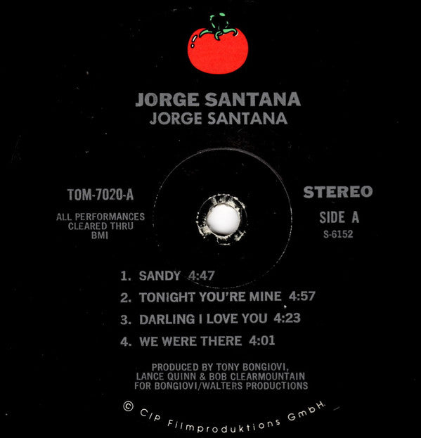 Jorge Santana : Jorge Santana (LP, Album)