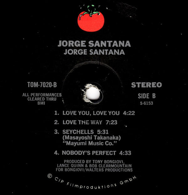 Jorge Santana : Jorge Santana (LP, Album)