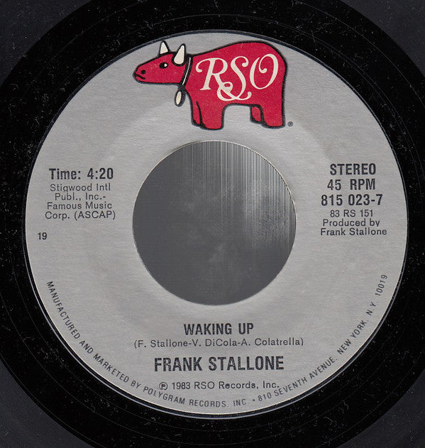 Frank Stallone : Far From Over (7", Styrene, Bes)