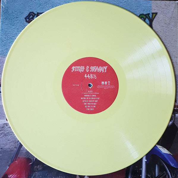 Sting & Shaggy : 44/876 (LP, Album, Yel)