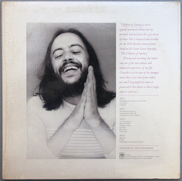 Chuck Mangione : Children Of Sanchez (2xLP, Album, J.G)