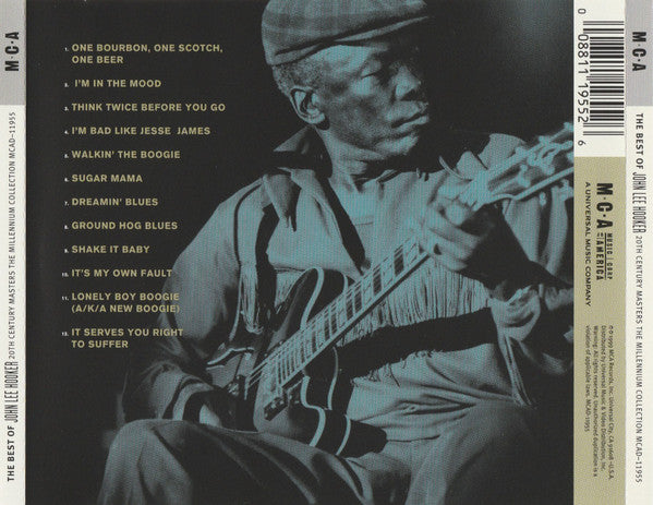 John Lee Hooker : The Best Of John Lee Hooker (CD, Comp, RM)
