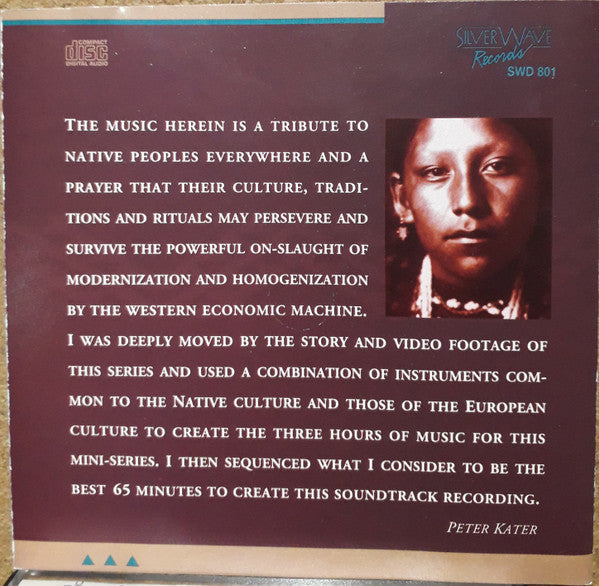 Peter Kater With Special Guest R. Carlos Nakai* : How The West Was Lost (CD, Album, Club)