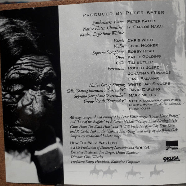 Peter Kater With Special Guest R. Carlos Nakai* : How The West Was Lost (CD, Album, Club)