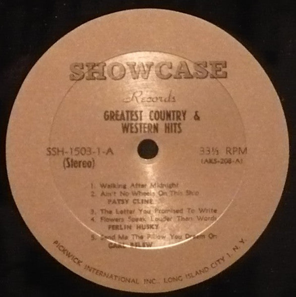 Various : The Greatest Country & Western Hits (5xLP, Comp + Box)