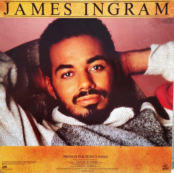James Ingram En Duo Avec Michael Mc Donald* : Yah Mo B There (12", Maxi)