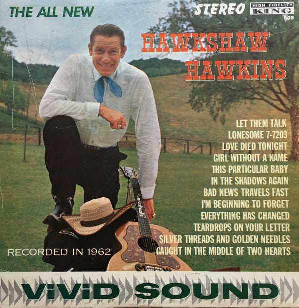 Hawkshaw Hawkins : The All New Hawkshaw Hawkins (LP, Album)
