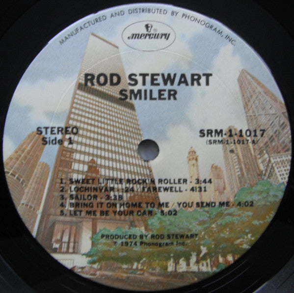 Rod Stewart : Smiler (LP, Album, Gat)