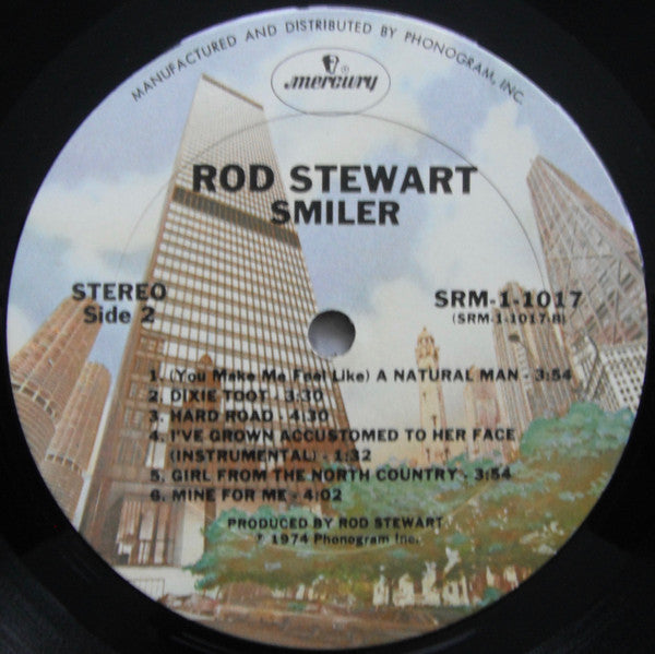 Rod Stewart : Smiler (LP, Album, Gat)