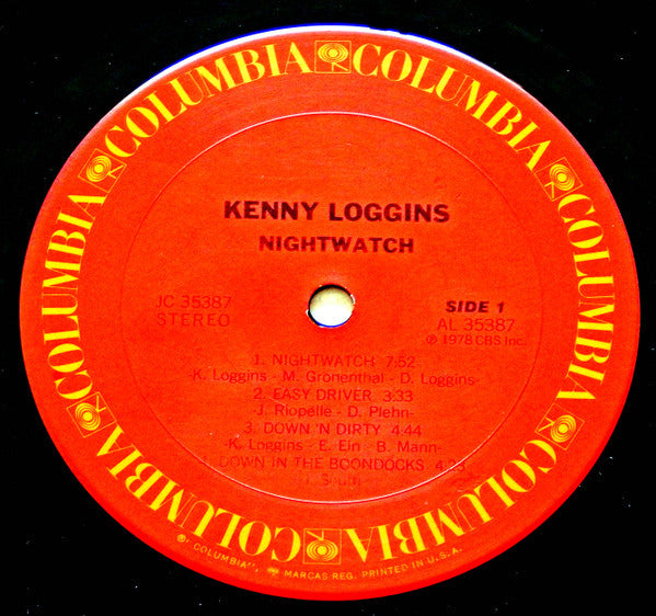 Kenny Loggins : Nightwatch (LP, Album)