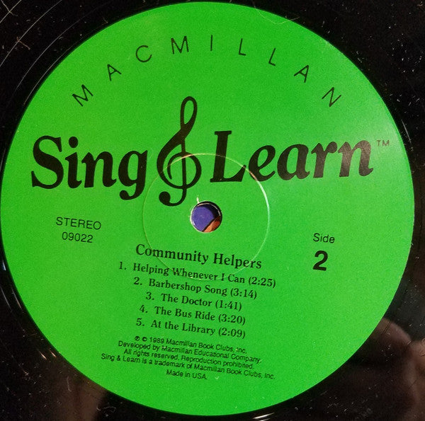 Various : Community Helpers (LP)