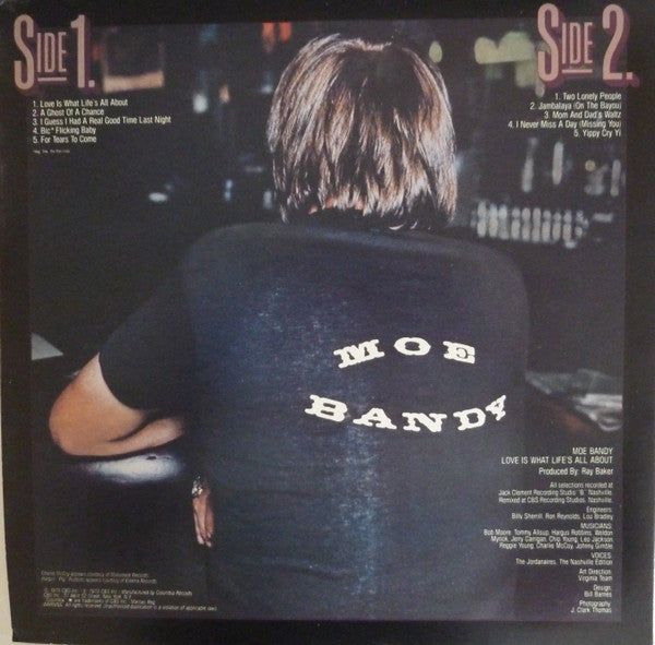 Moe Bandy : Love Is What Life's All About (LP, Album)