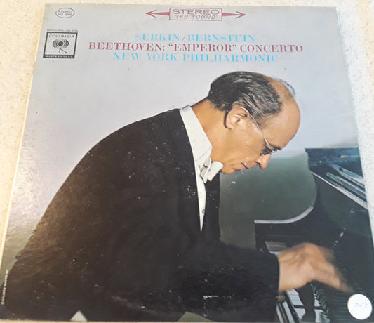 Beethoven* / Serkin*, Bernstein*, New York Philharmonic : "Emperor" Concerto (LP)