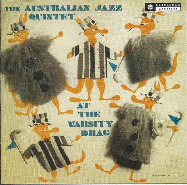 The Australian Jazz Quintet : At The Varsity Drag (CD, Album, Mono, RE)