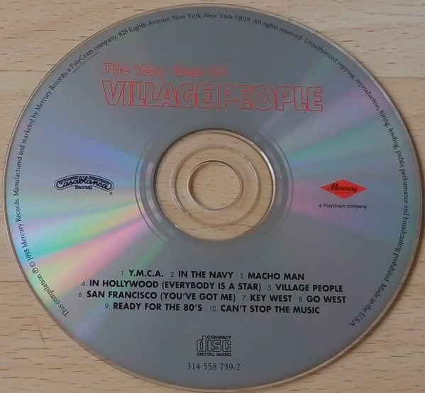Village People : The Very Best Of Village People (CD, Comp, RE, RM)