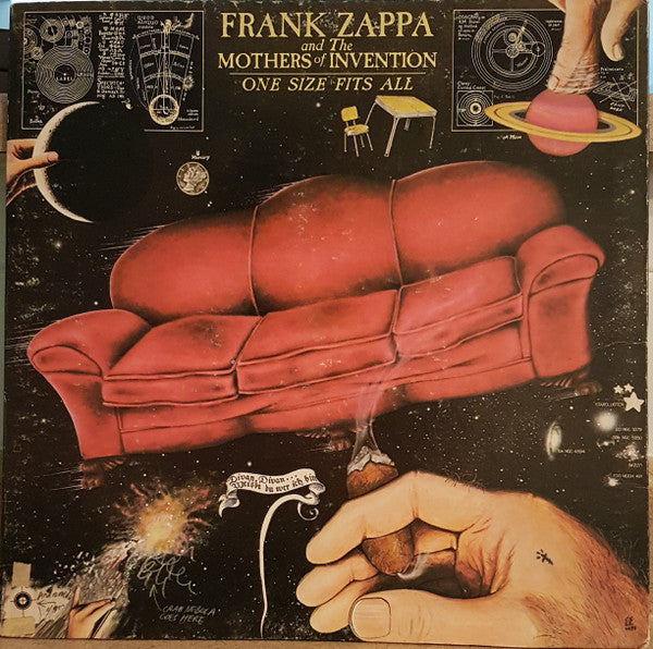 Frank Zappa And The Mothers : One Size Fits All (LP, Album, Gat)