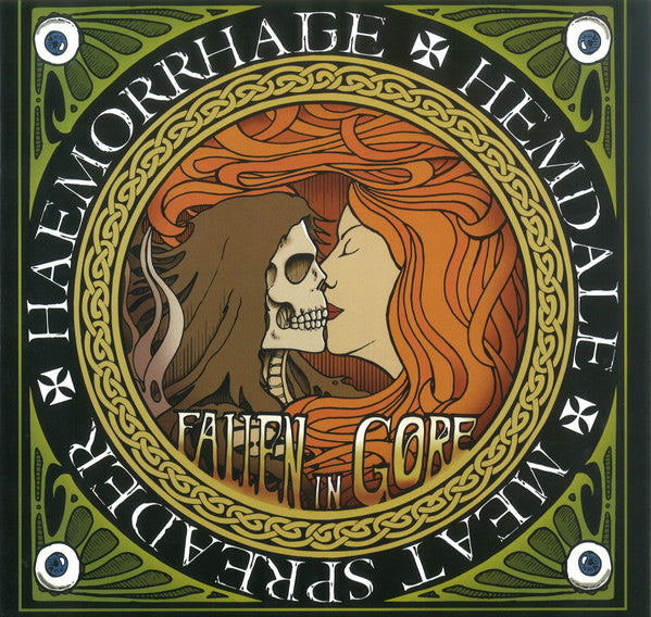 Haemorrhage / Hemdale / Meat Spreader : Fallen In Gore (LP, Ltd, Red)