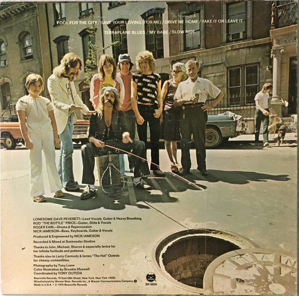 Foghat : Fool For The City (LP, Album, Ter)
